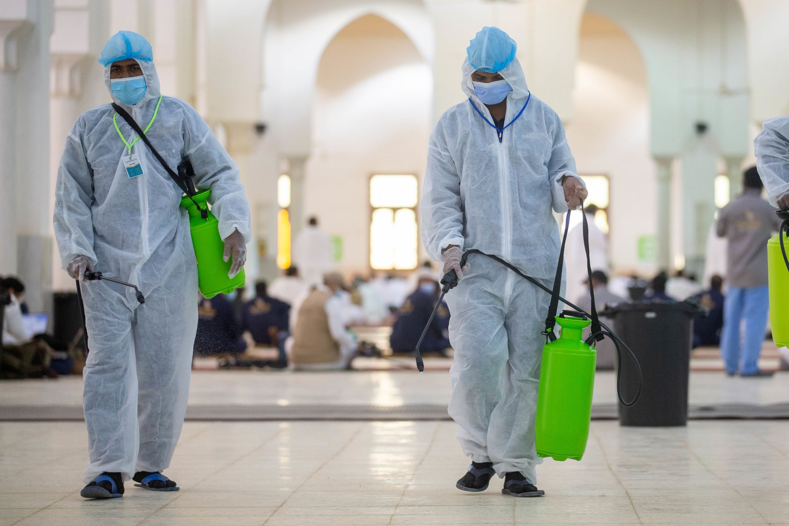 Le ministre de la Santé, Dr. Al-Rabiah explique que les mesures mises en place par l’Arabie saoudite ont aidé le Royaume à dépasser la complexité de l’organisation du Hajj. (Ministère saoudien de l’Information)   