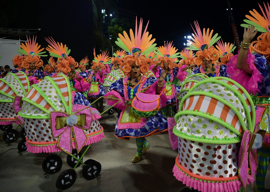L'annulation du carnaval avait été vécue comme un drame national par les Brésiliens, tant il est dans l'ADN de tout un peuple fou de samba (Photo, AFP).