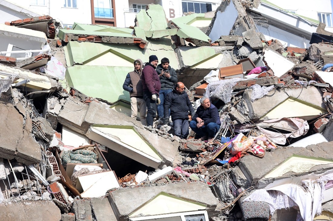 Il y a eu des centaines de répliques. (AFP)