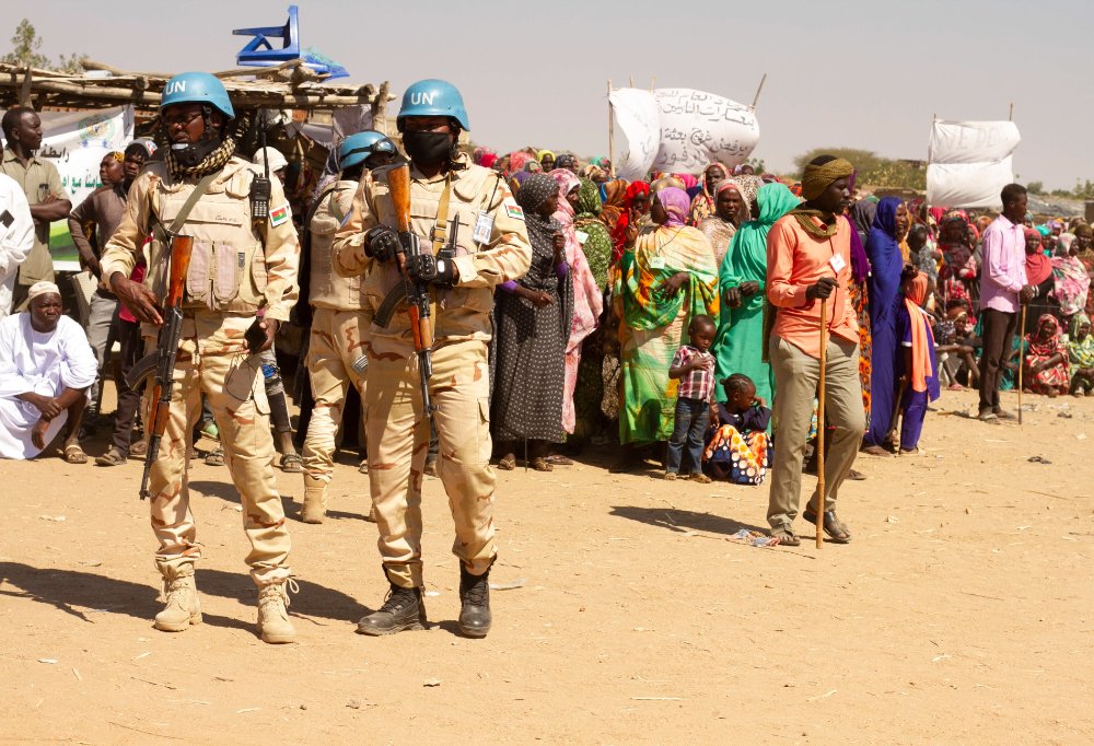 La décision de l'ONU de retirer les soldats de la paix du Darfour a été prise sur la base des promesses faites par les autorités de Khartoum. (AFP / Archive)