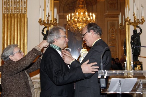 Amin Maalouf lauréat du prix Goncourt (Photo, AFP)