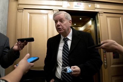 Le sénateur Lindsey Graham (Photo, AFP)