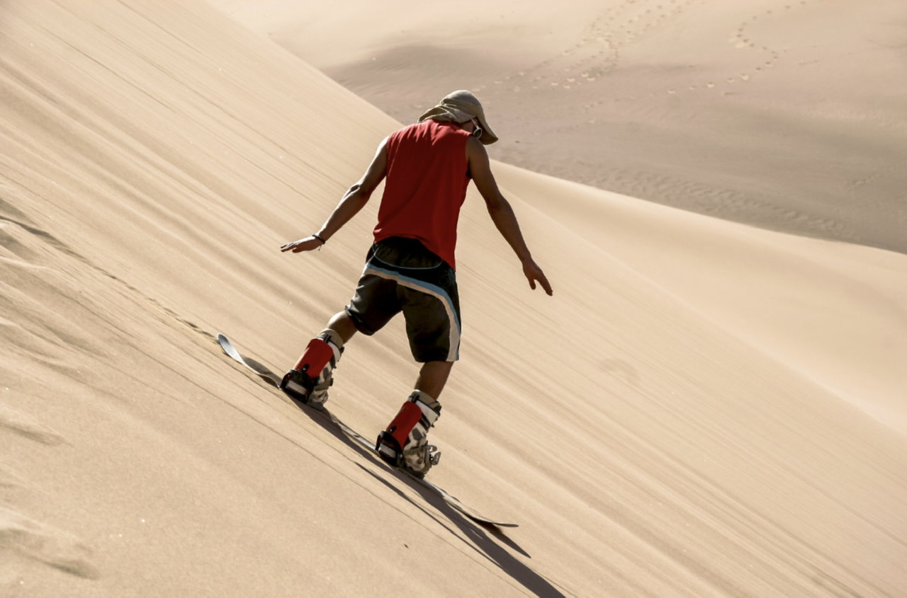 Le surf sur sable est une activité particulièrement populaire à Riyad. (Shutterstock)