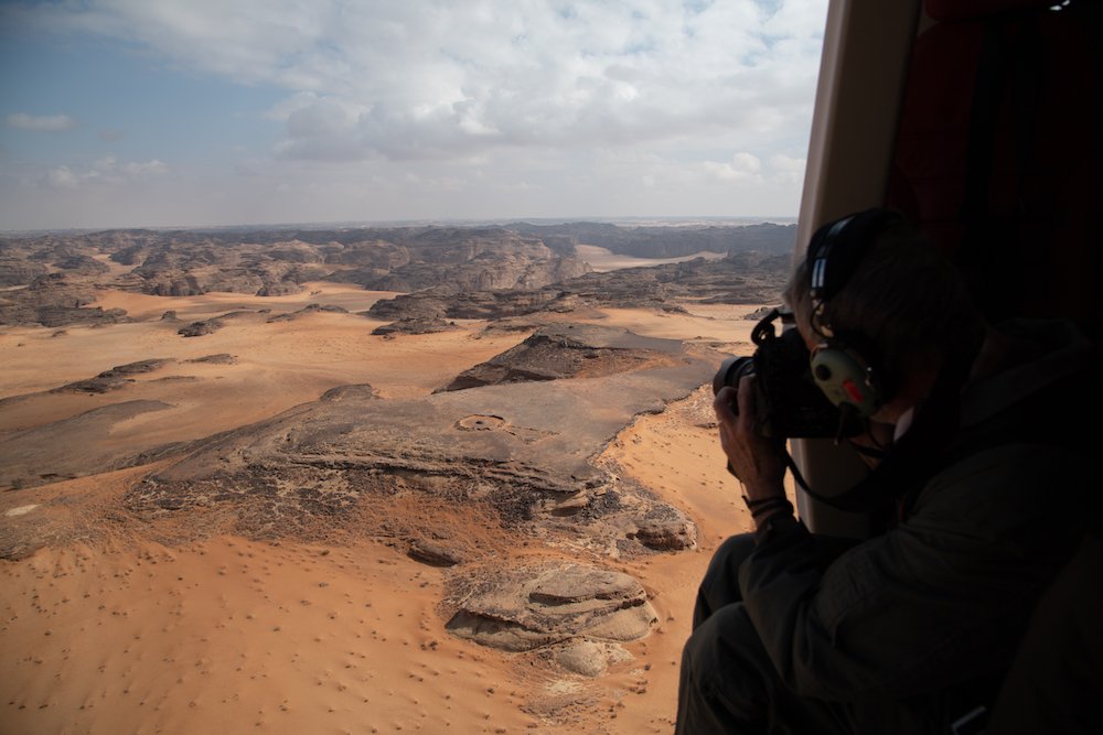 Des observations aériennes approfondies d'AlUla