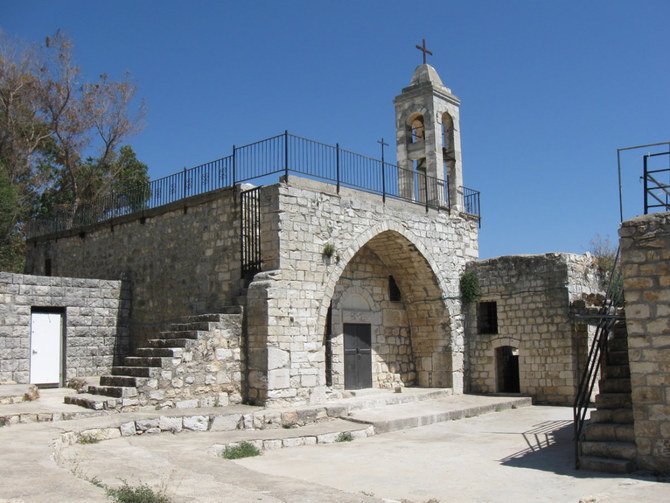 L'église maronite abandonnée de Biram, village ancestral de Georges Ghantous. (Fourni)