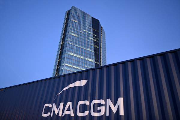 Conteneur du groupe CMA CGM (fournie)