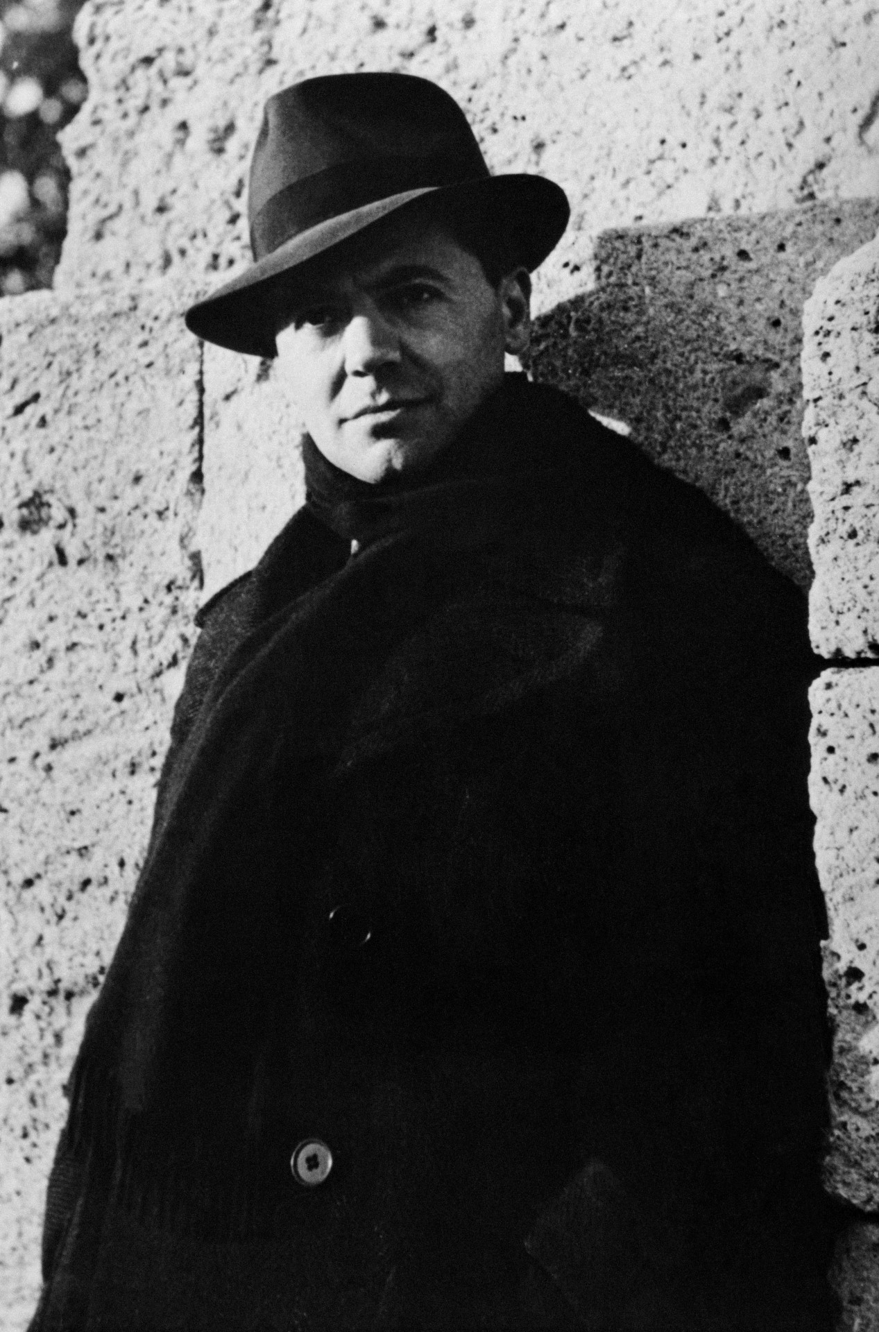 Le résistant français Jean Moulin photographié en octobre 1939 à Montpellier.  (Photo AFP)