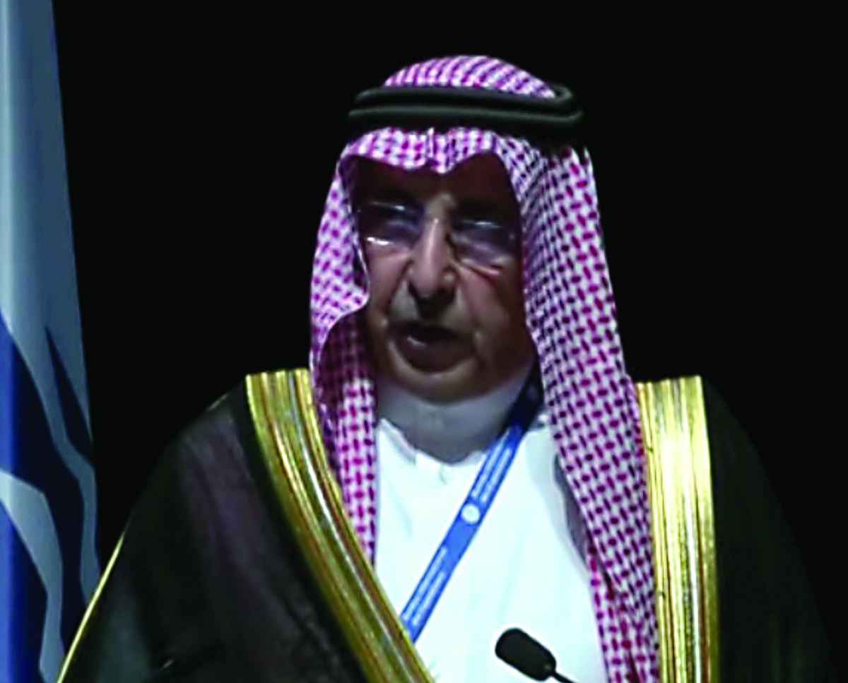 Le directeur général par intérim de la Commission royale pour la ville de Riyad, Ibrahim al-Sultan. (Capture d’écran, BIE Paris)