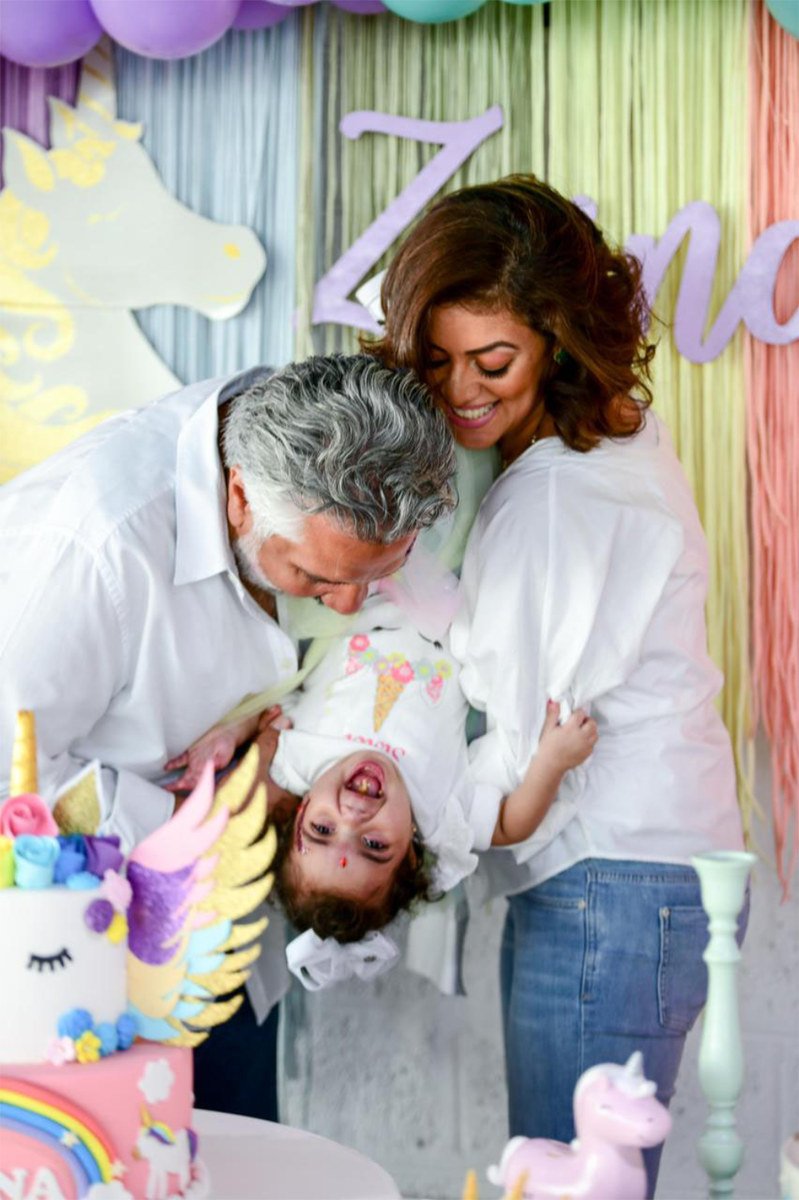 Soliman Saidi est heureux d'avoir toujours sa fille chaque jour de sa vie. (Photo Fournie)