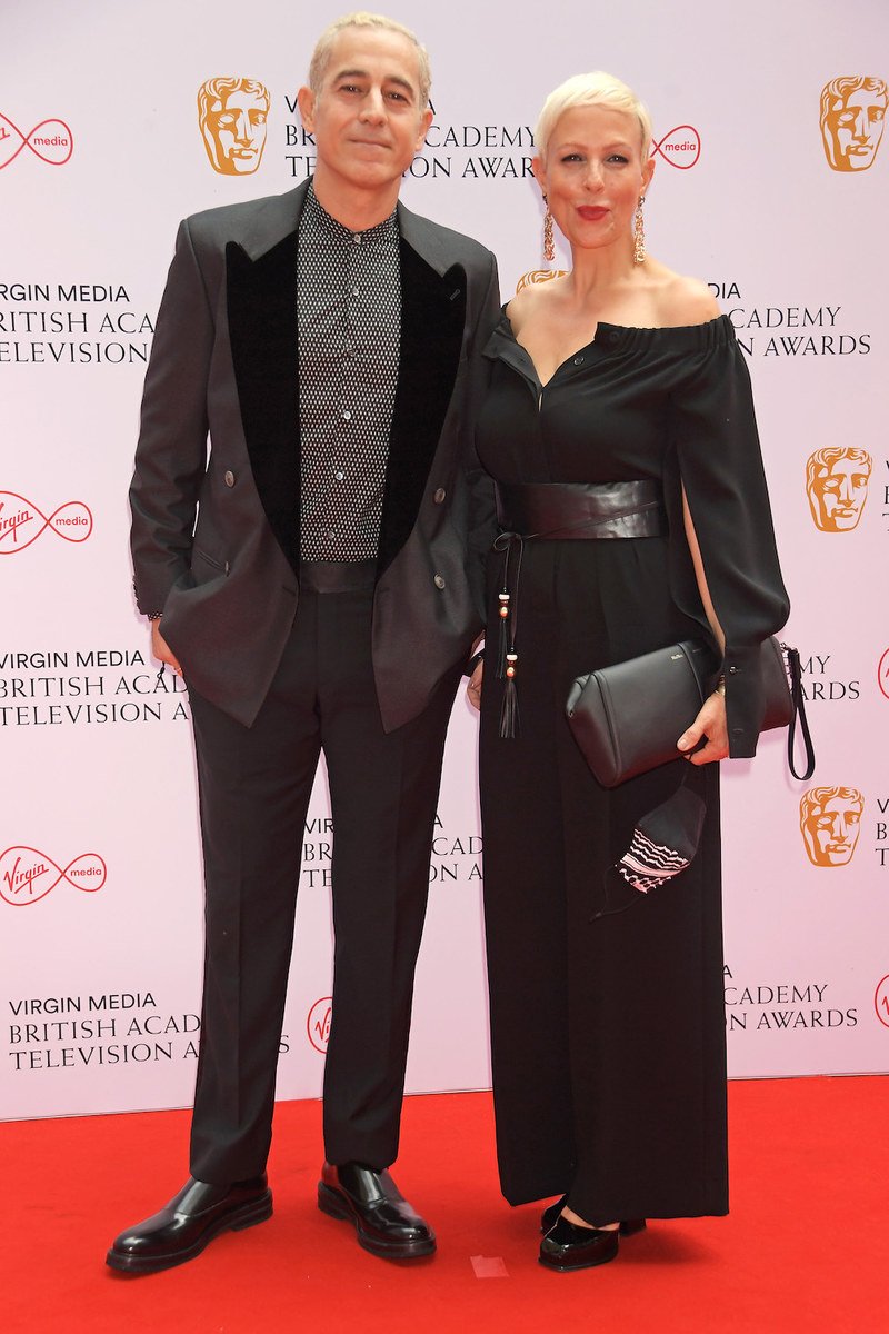 Waleed et Joana Zuaiter aux Virgin Media British Academy Television Awards 2021. Getty Images