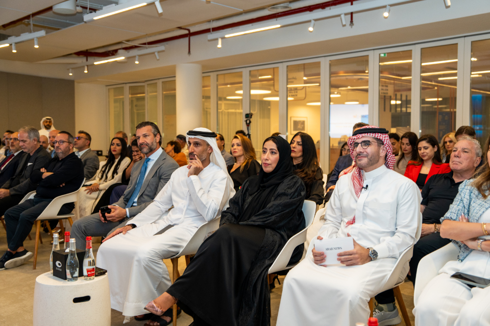 La réception, qui s'est tenue à la Dubai Future Foundation, avait pour thème "Réimaginer l'avenir des médias". (Photo AN/Abdurrahman Fahad Bin Shulhub)