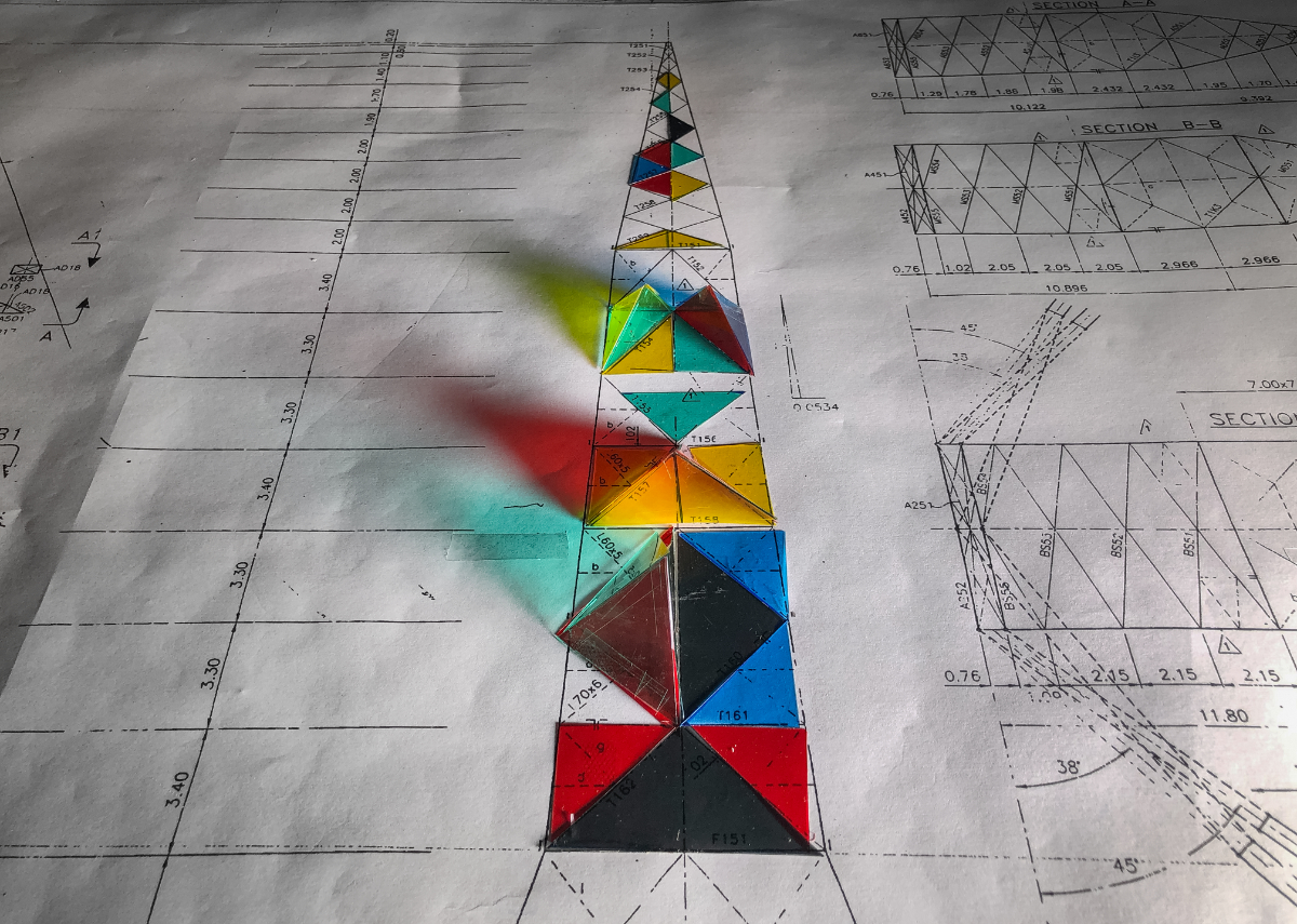 L'esquisse de "The Arts Tower" d'Abdulnasser Gharem. (Photo Fournie)
