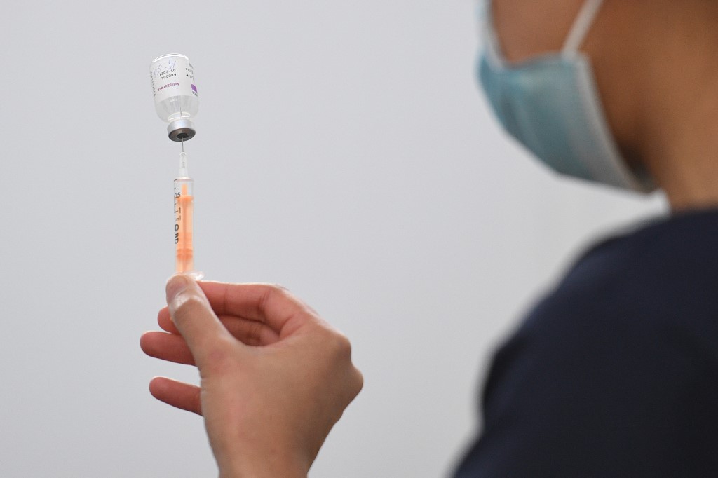 Vaccin AstraZeneca. (AFP)