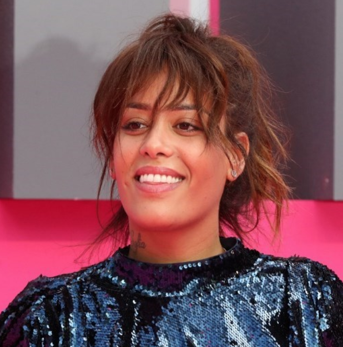 La chanteuse Amel Bent. (AFP)