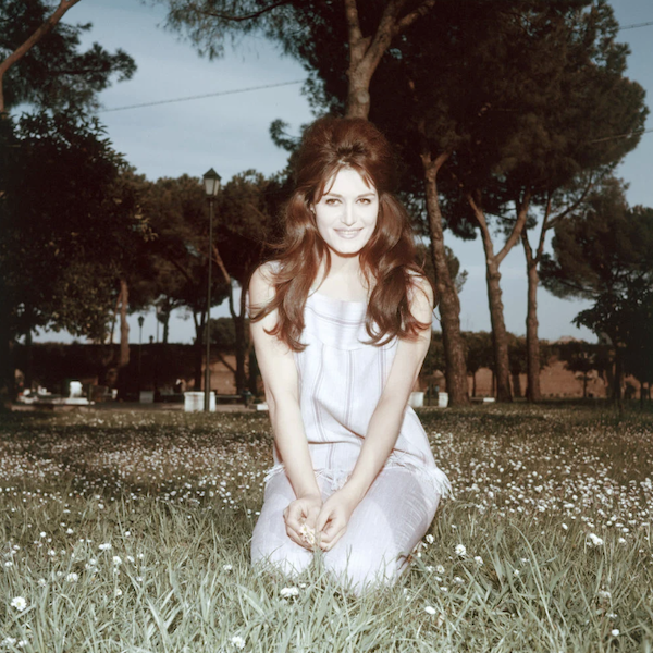 Dalida à Rome dans les années 1950. (Getty Images)