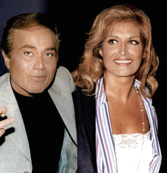 Dalida (à droite) avec son frère Orlando. (Fourni)