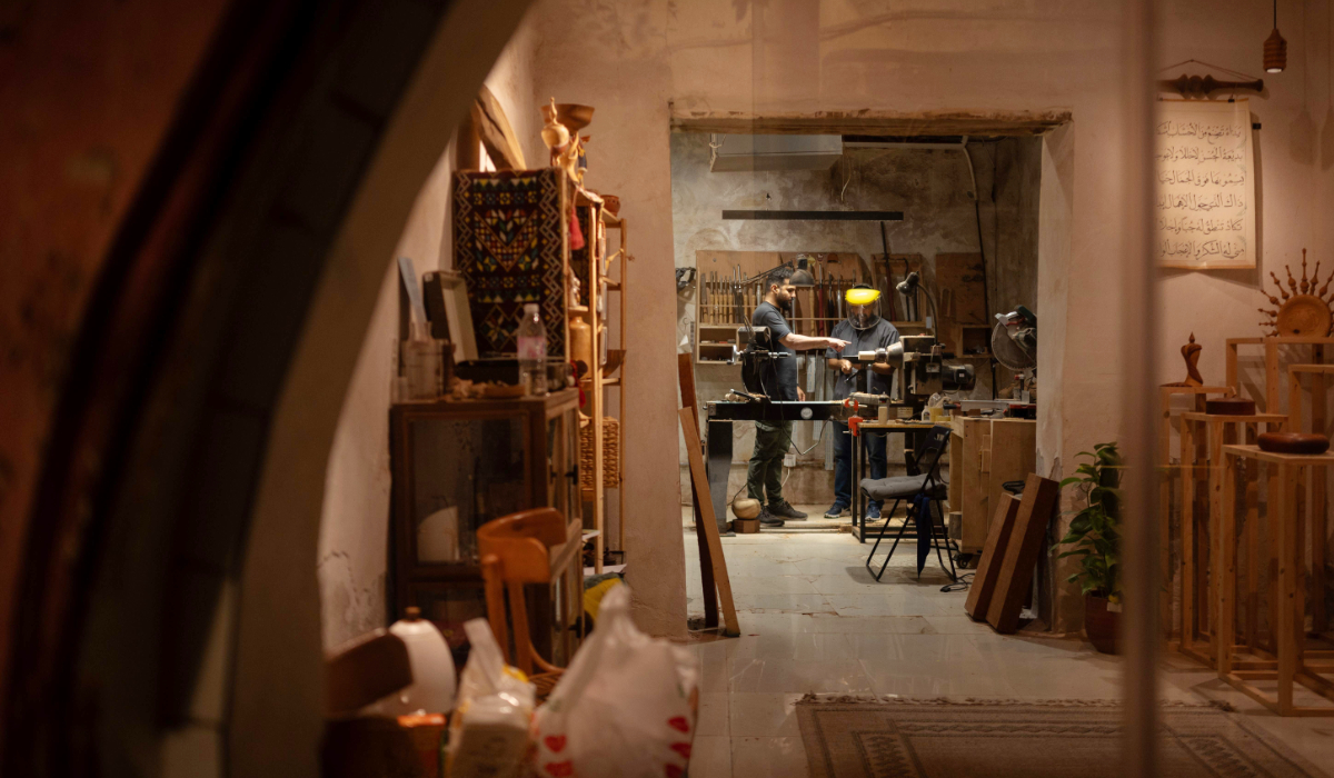 Le festival offre aux visiteurs la possibilité de participer à divers concours, dont "Votre créativité fait revivre Al Balad" et "Artisanat et calligraphie". (Photo Fournie)