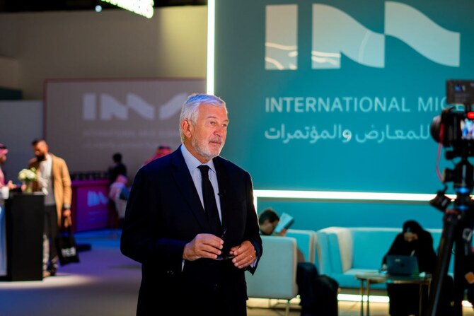  Richard Attias, fondateur et président de Richard Attias & Associates et directeur général du FII Institute (Photo par AN, Abdulrhman Ben Shalhoub). 