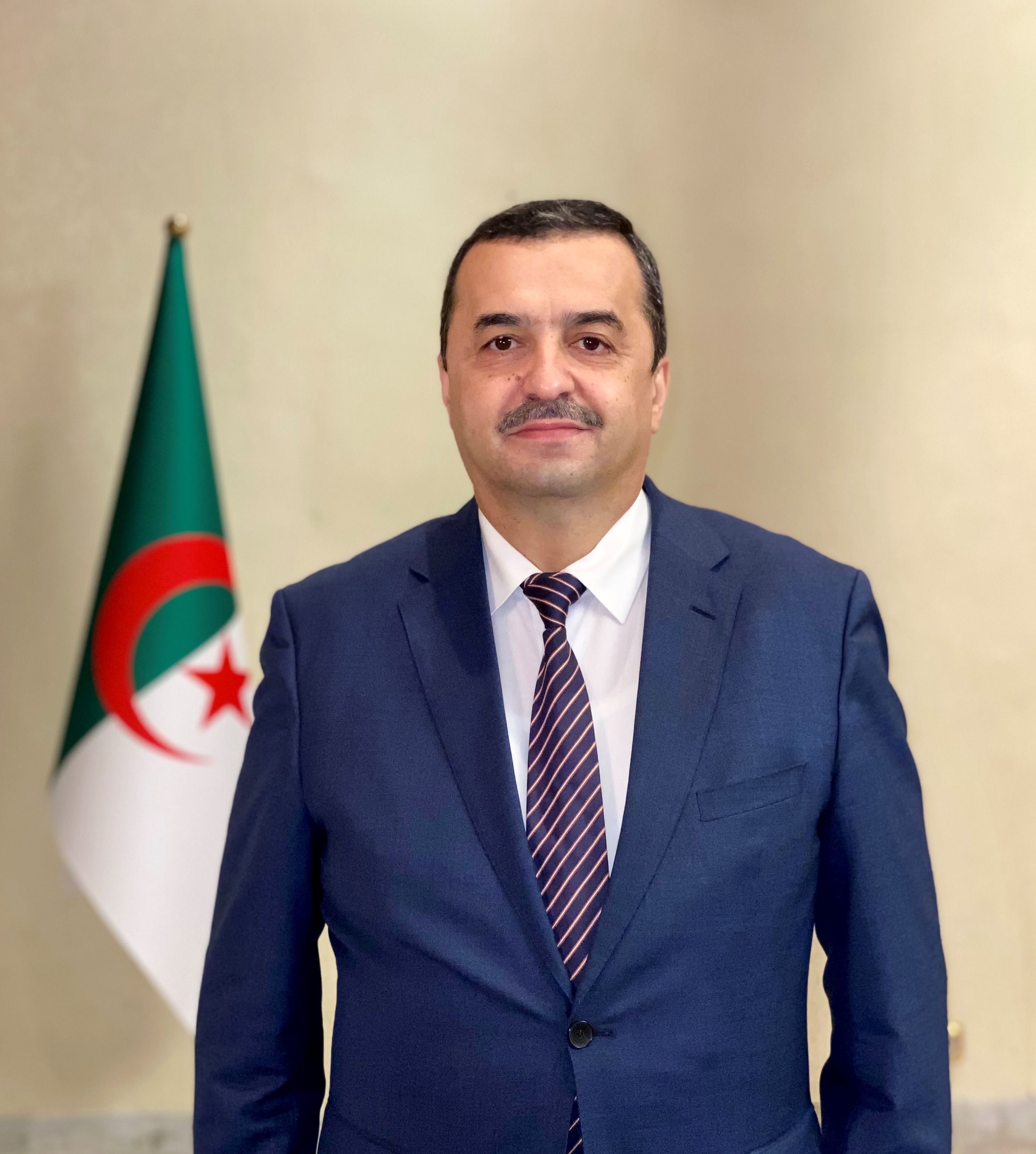 Mohamed Arkeb, ministre algérien de l'Énergie et des Mines (fournie)