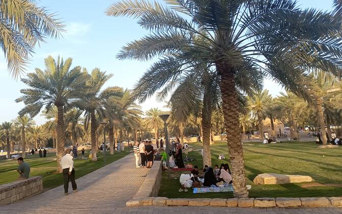 Le Wadi Hanifa offre un éventail d'activités passionnantes (AN photos)