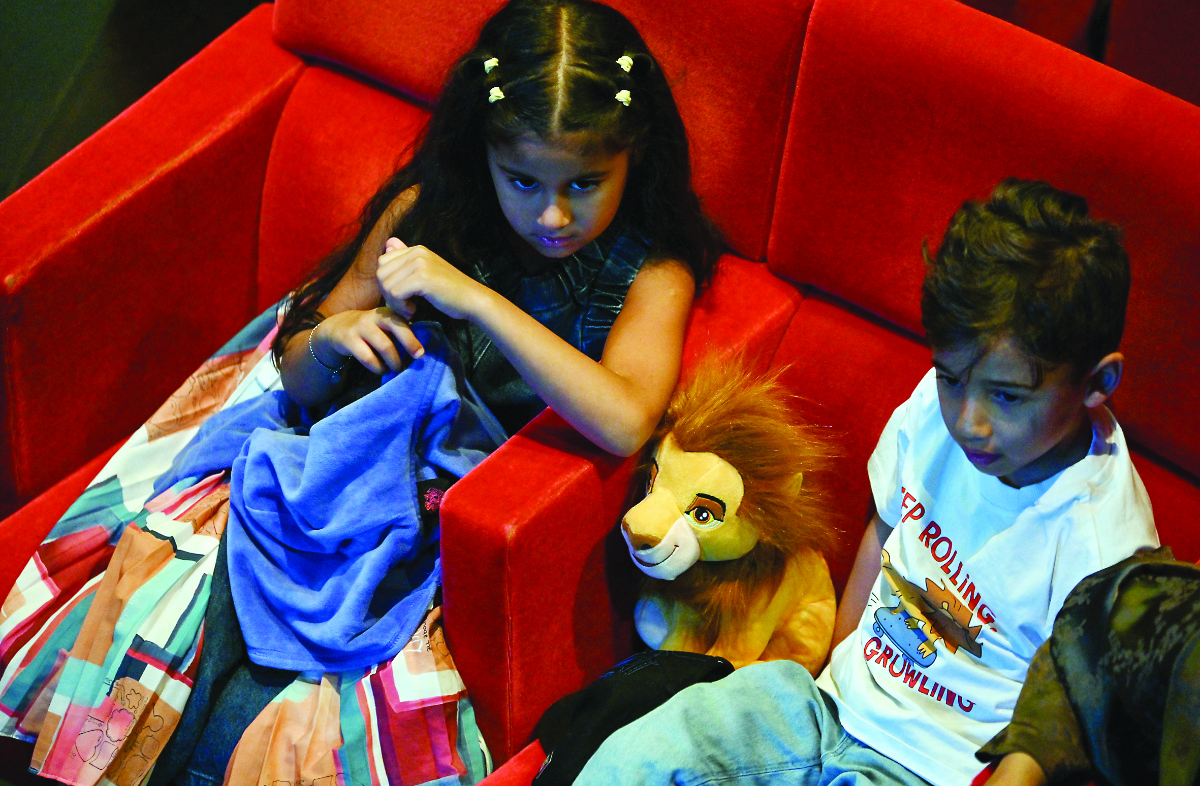 "Les enfants ont vu le film plusieurs fois ; nous avons tous vu le film plusieurs fois. (Fourni)