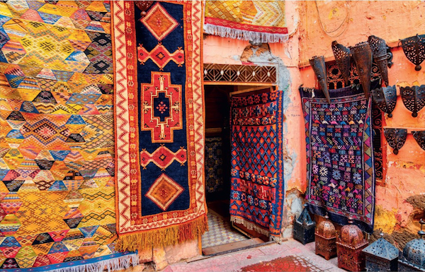 Tapis berbères du sud du Maroc