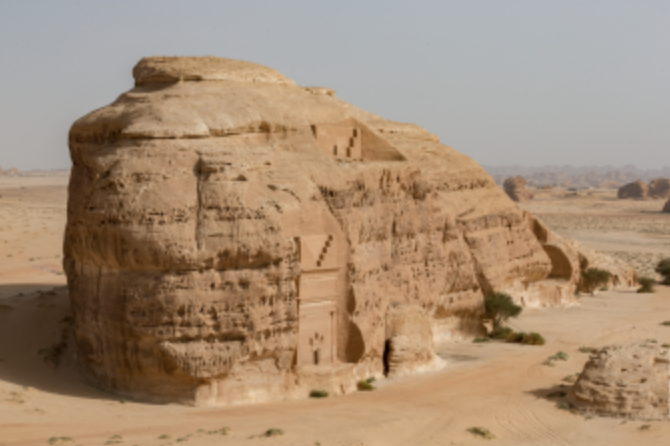 Vue d'AlUla par Yann Arthus-Bertrand (fournie)