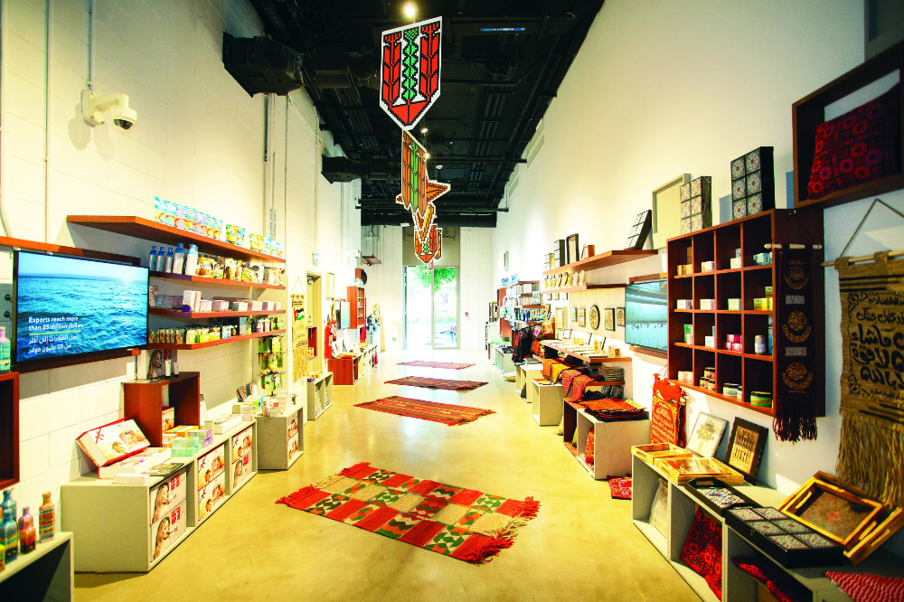 Le Pavillon jordanien de l’Expo 2020 comprend une boutique de souvenirs où l’on trouve des produits artisanaux authentiques. (Photo fournie)