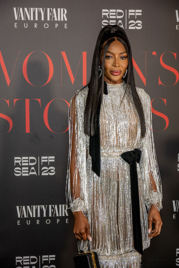 Naomi Campbell lors du gala. (Ammar Abd Rabbo/Arab News)