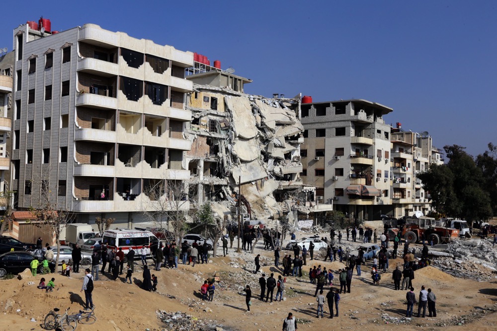 Selon l’ONU, plus de 90% de la population syrienne vit sous le seuil de pauvreté et 15 millions d’entre eux nécessitent de l’aide humanitaire (Photo, AFP).