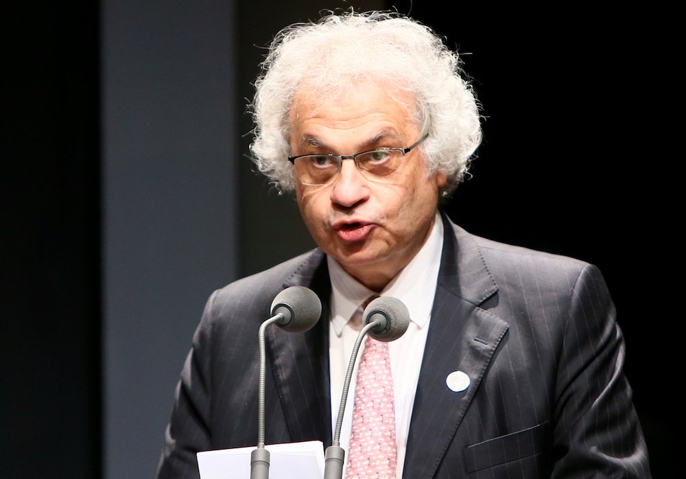 Amin Maalouf, auteur français d'origine libanaise basé à Paris, est l'un des plus grands écrivains arabes contemporains. (AFP/File Photo)