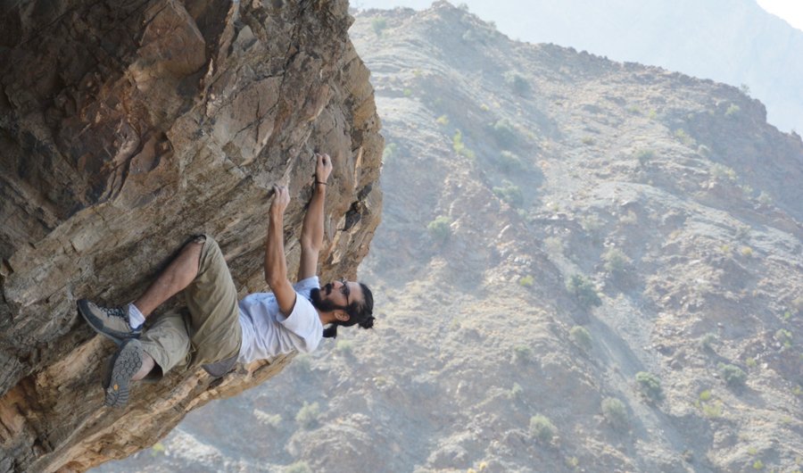 Zaki Kazmi a formé de nombreuses personnes à différents niveaux d'escalade. (Photo fournie)