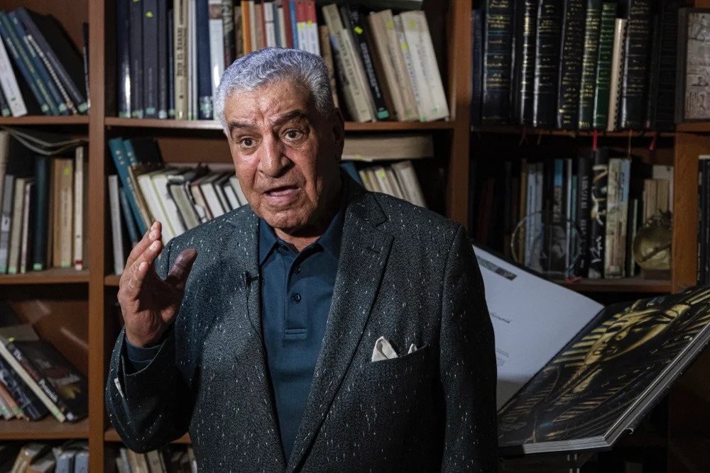 L’ancien ministre égyptien des Antiquités, Zahi Hawass, qui a fait campagne pour le retour des objets égyptiens. (AFP)