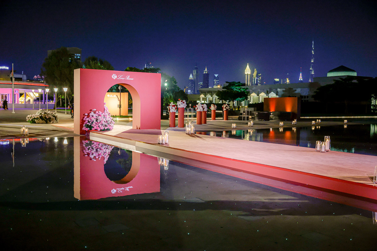 La marque a organisé un dîner de gala mardi au musée Etihad de Dubaï. (Photo fournie)