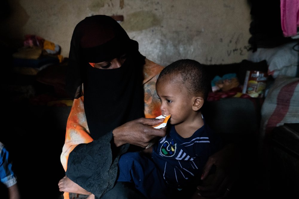 On estime que 16 millions de Yéménites souffrent de la faim, et près de 50 000 personnes s’ajouteront à ce chiffre d'ici le mois de juin. (Photo, PAM)