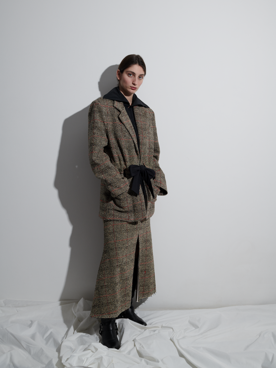 La collection de prêt-à-porter automne 2021 présente moins de looks, une production éthique et une absence totale de fermetures. (Photo fournie)