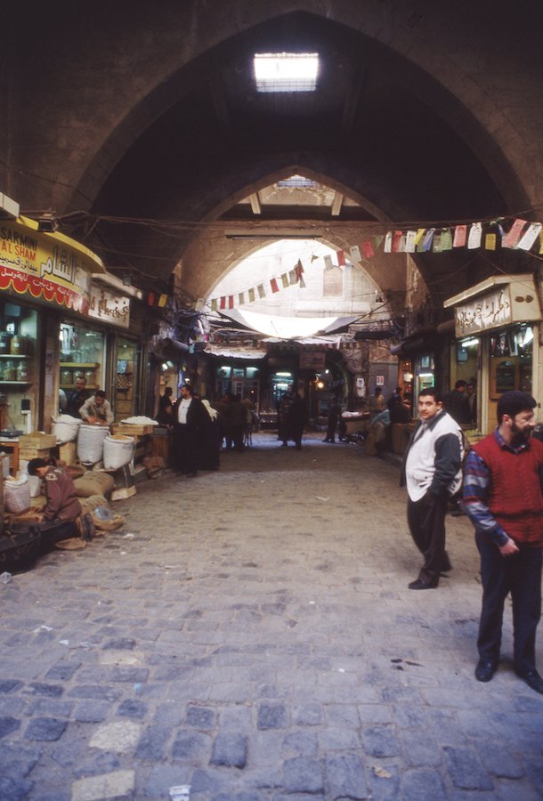 Les vieux souks d'Alep. (Fourni)