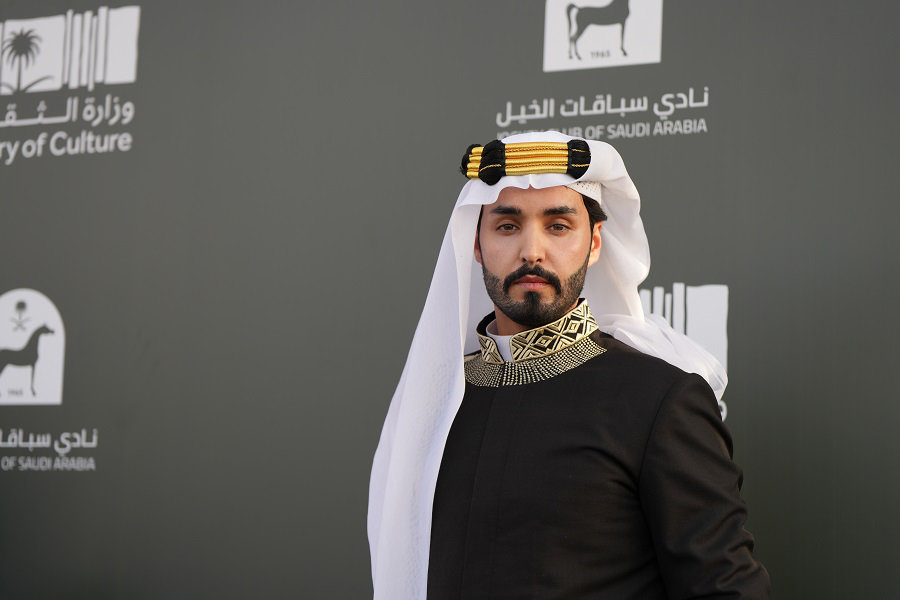 L’influenceur et mannequin Rakan Alhamdan. (Photo de Huda Bashatah)