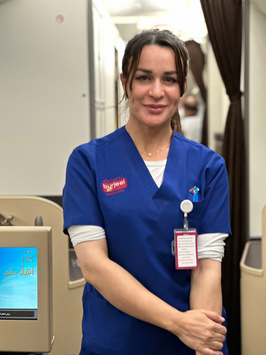 Sabreen Tawalbeh, qui faisait partie de l’équipe médicale lors de la guerre à Gaza en 2014, affirme que les blessures des enfants dans la guerre en cours sont bien plus graves. (Photo AN/Mohammed Fawzy)