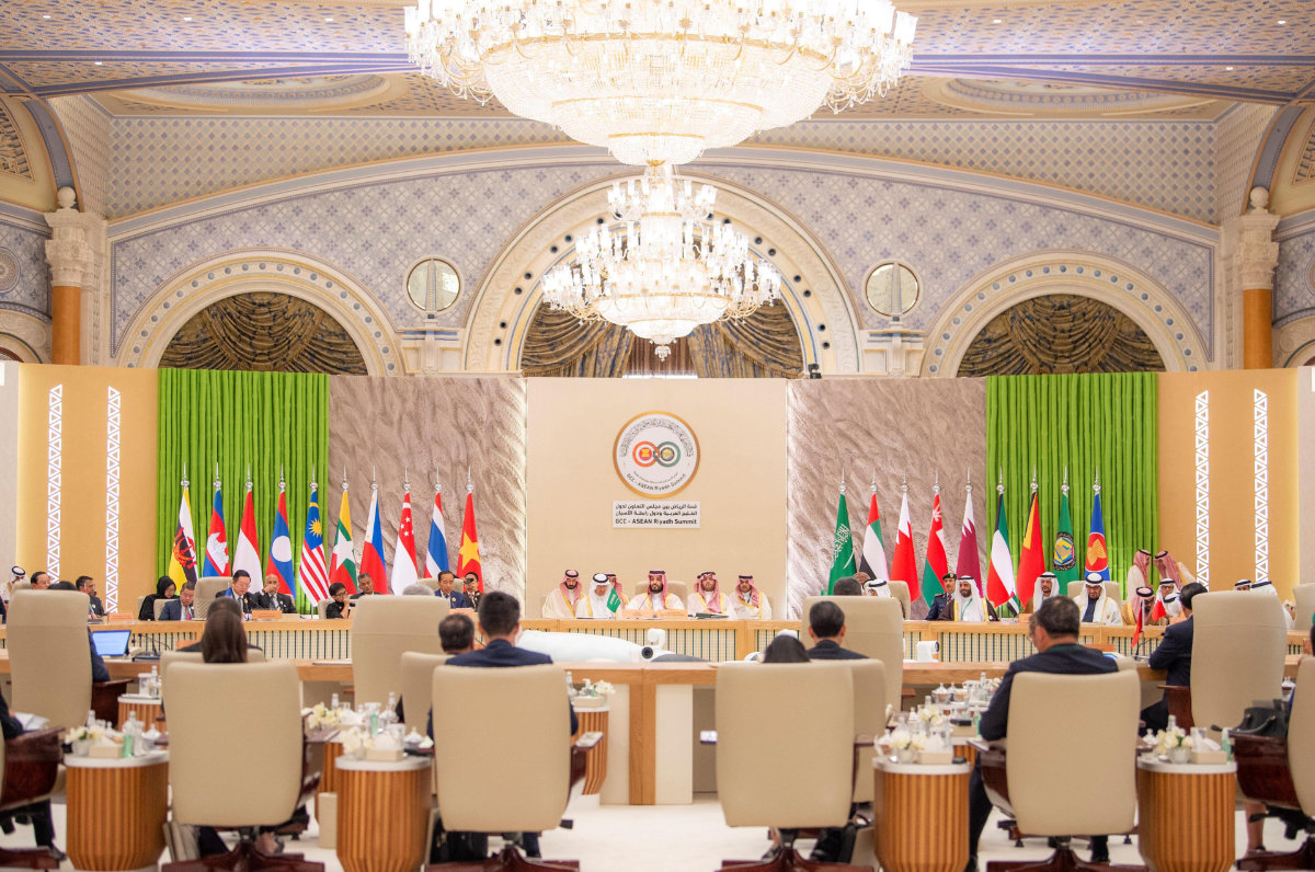 Le prince héritier saoudien Mohammed ben Salmane a rencontré le Premier ministre thaïlandais Srettha Thavisin en marge du sommet CCG-ASEAN à Riyad, le 20 octobre 2023. (SPA/Photo d'archives)