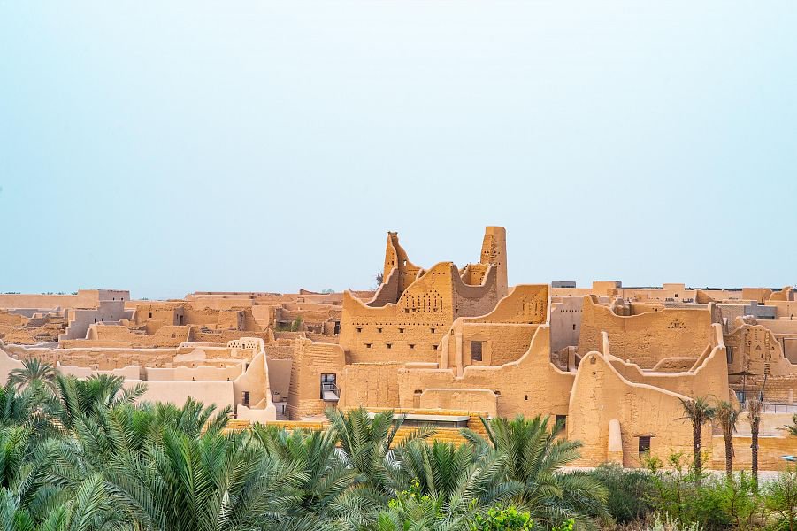 Siège du premier royaume saoudien au 18e siècle, le Diriyah Cultural District à Riyad a conservé ses anciennes structures. (Fourni)