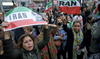 Iran: Manifestation à New York pour les femmes et contre le New York Times