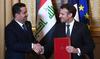 Signatures d’accords stratégiques entre la France et l’Irak a l’Élysée