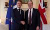 Visite d'Etat: Macron rencontre Starmer, l'immigration au menu des discussions
