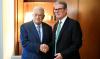 Abbas en visite à Londres pour soutenir la reconnaissance de l’État de Palestine