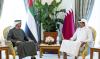 Le président des Émirats arabes unis rencontre l'émir du Qatar et affirme sa solidarité face à l'attaque israélienne