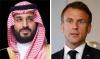 Le prince héritier et le président français s'entretiennent avant le sommet sur la solution à deux États