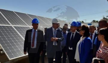 Inauguration de la première station d'énergie solaire en Tunisie