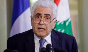 Liban: Hitti, démissionnaire, souhaite au gouvernement de revoir ses "politiques et pratiques"
