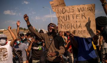 Réfugiés sans abri à Lesbos: le chef de l'ONU appelle à la "solidarité européenne"